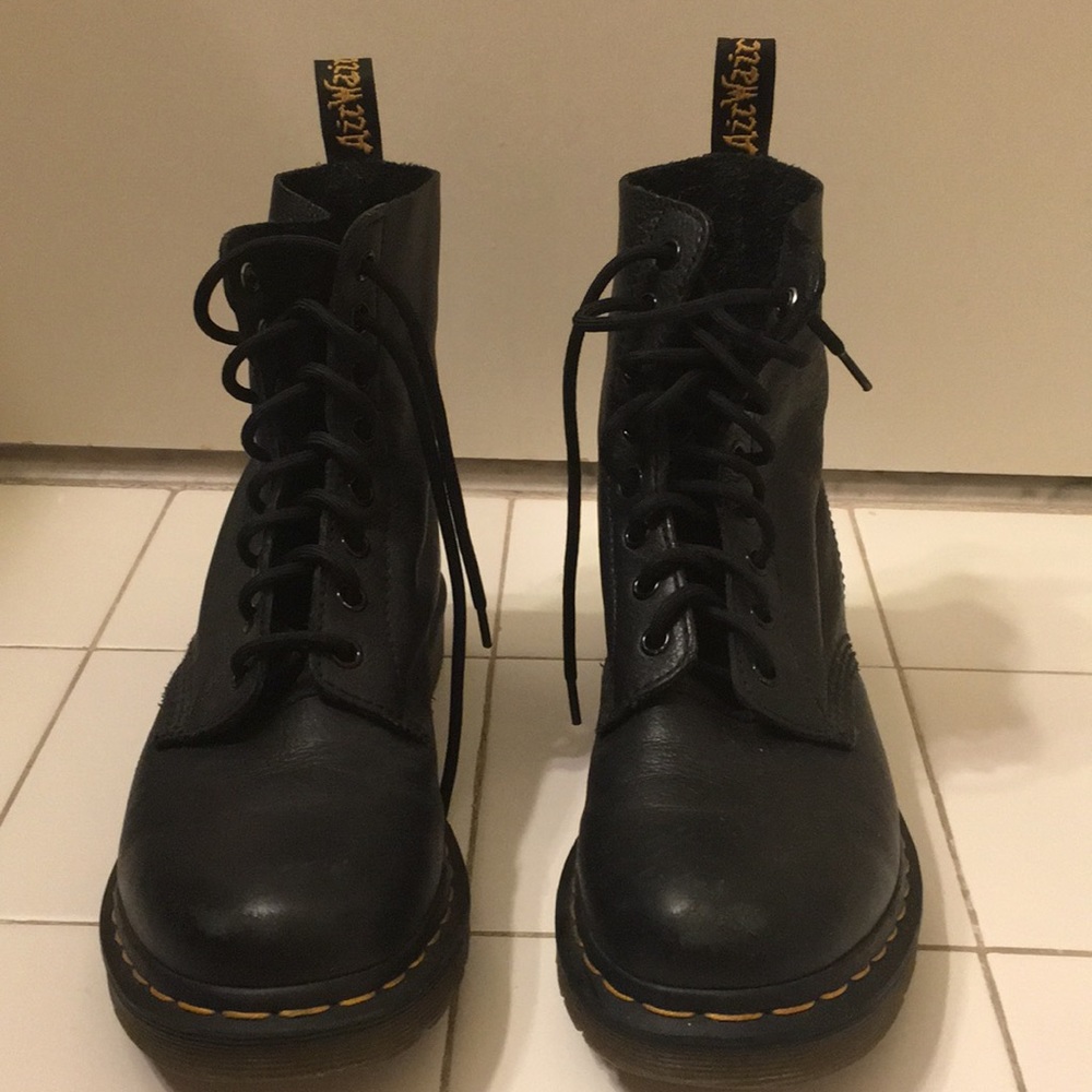 Black Dr. Marten Boots, Size 8